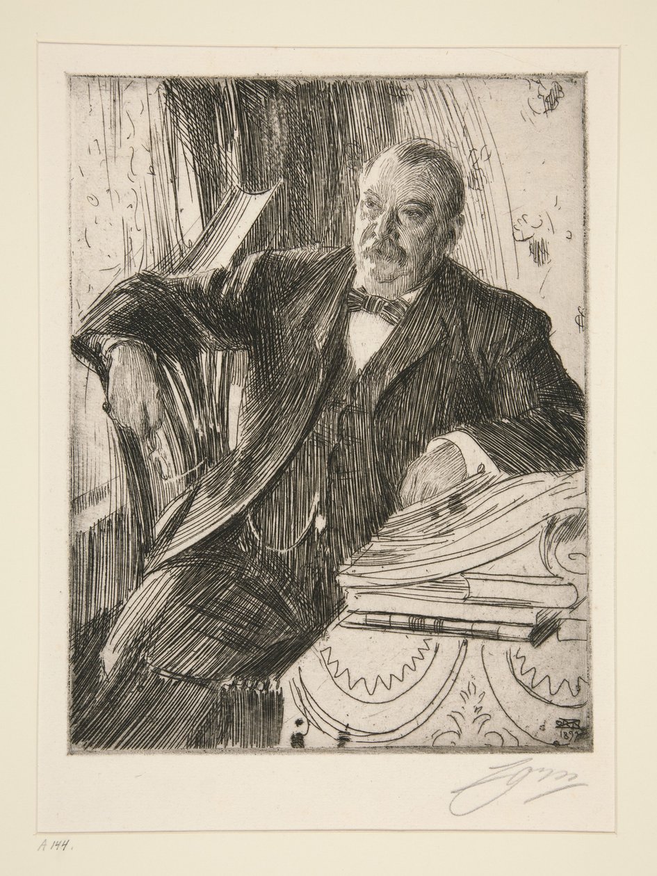 Grover Cleveland II de Anders Zorn