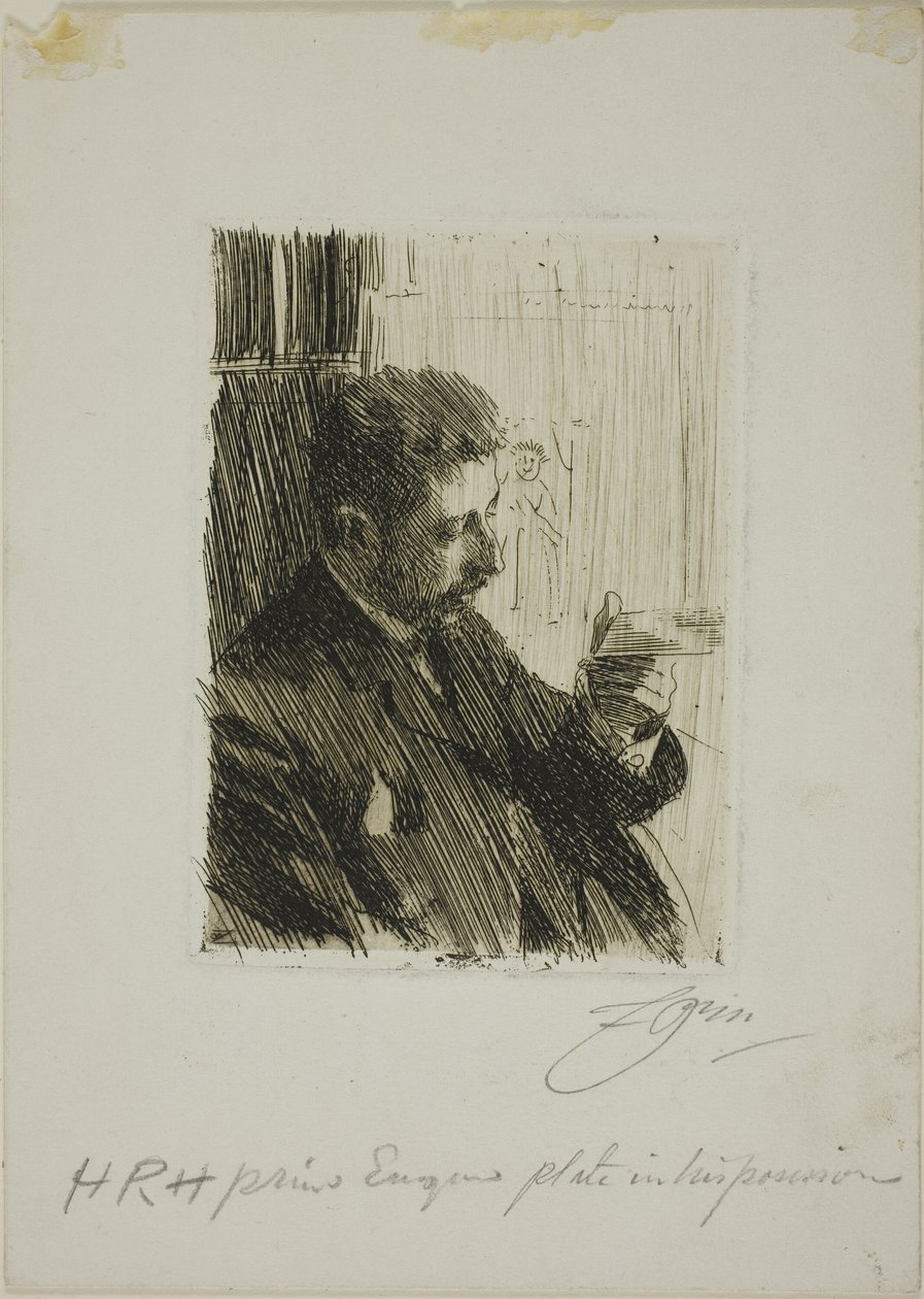 H. R. H. Príncipe Eugênio da Suécia de Anders Leonard Zorn
