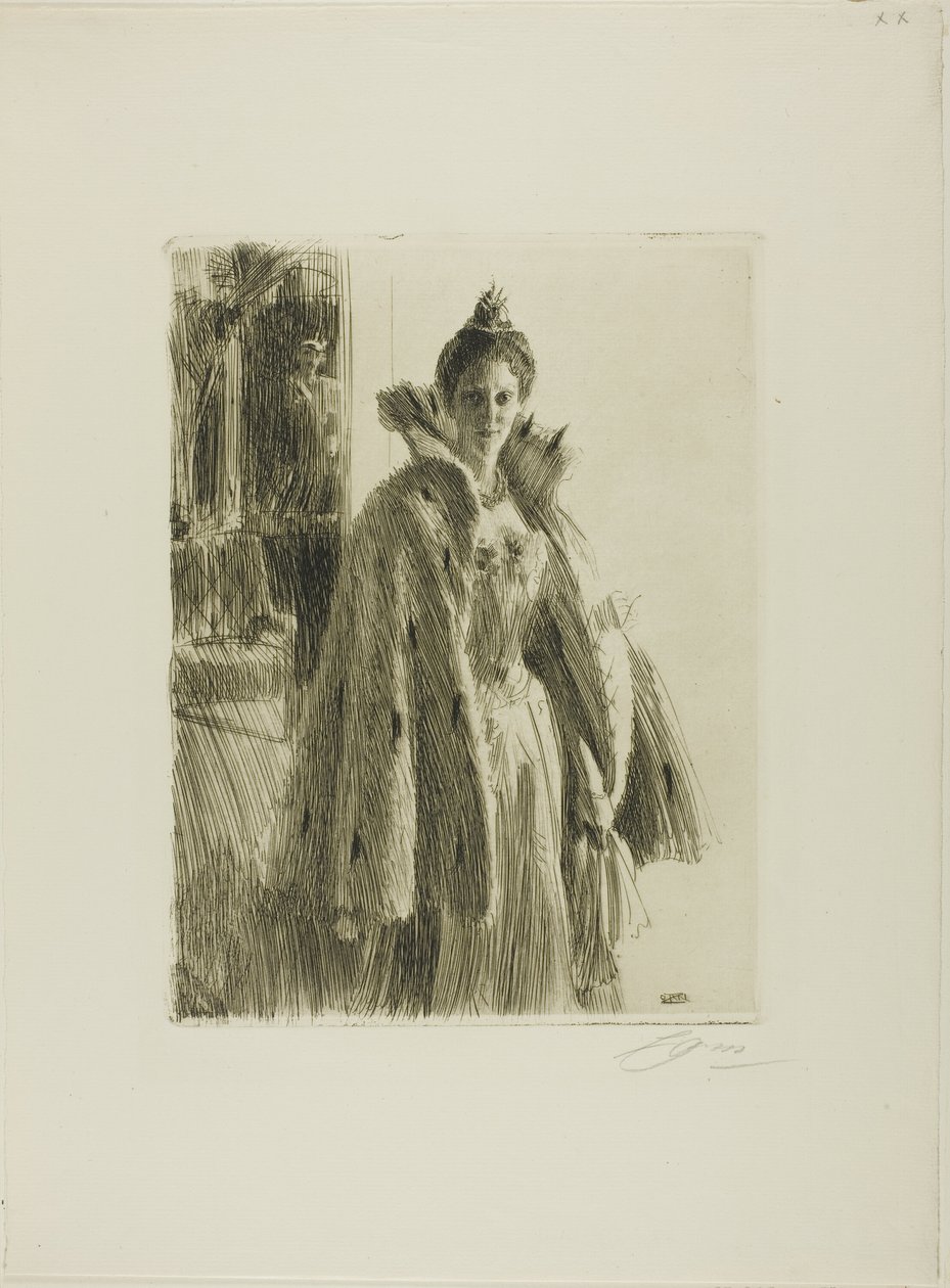 H. R. H. Princesa Ingeborg da Suécia II de Anders Leonard Zorn