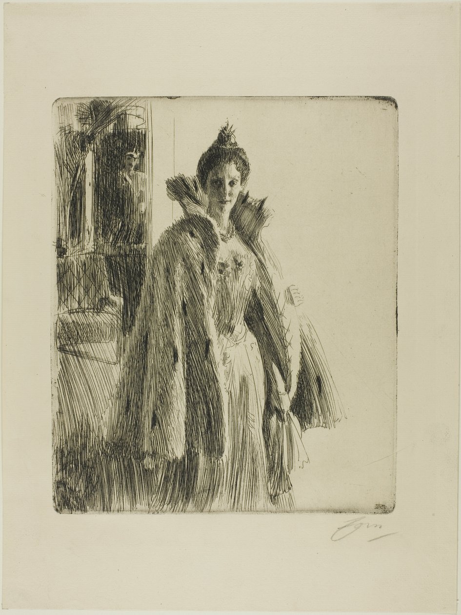 H. R. H. Princesa Ingeborg da Suécia II de Anders Leonard Zorn