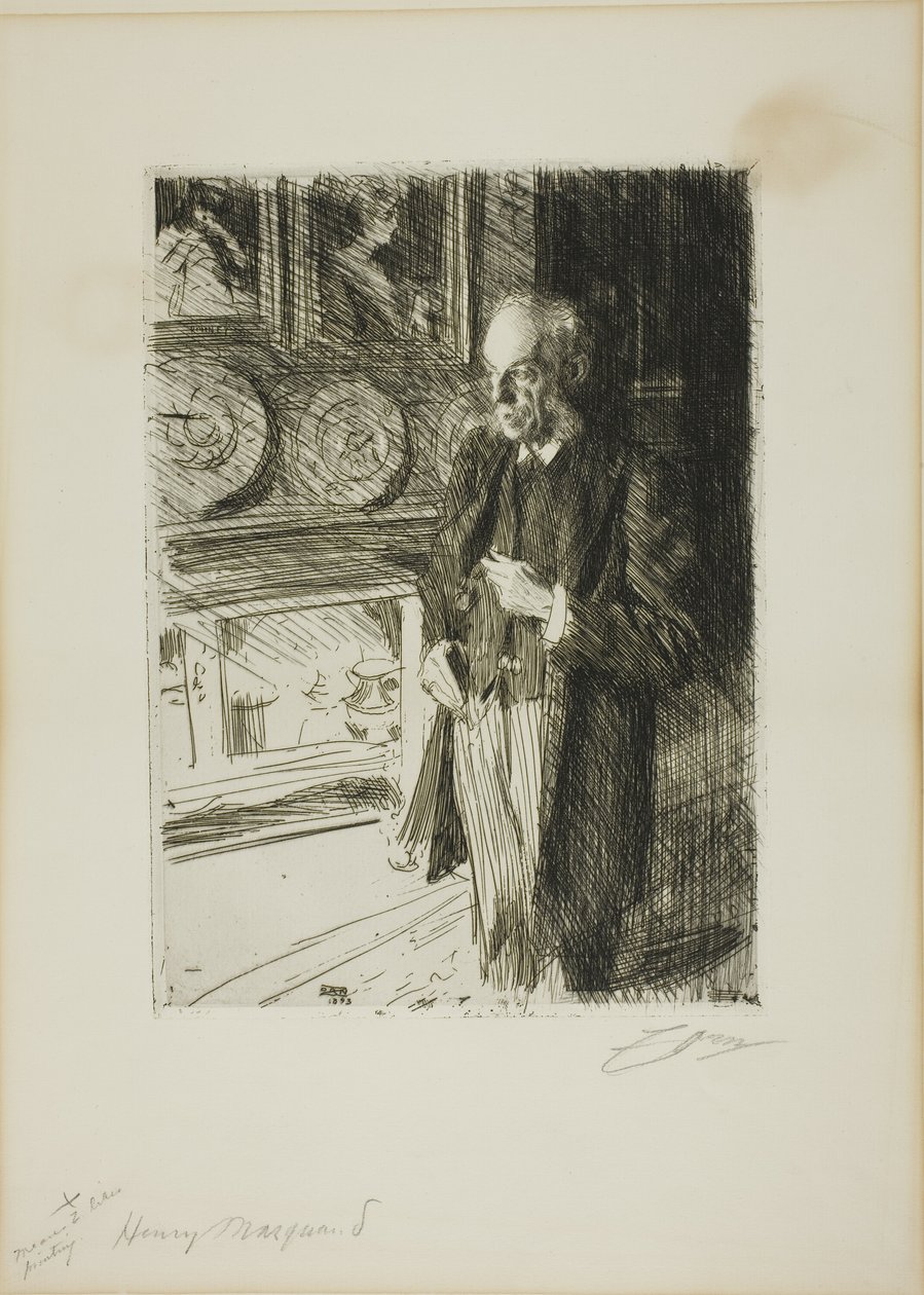 Henry Marquand de Anders Leonard Zorn