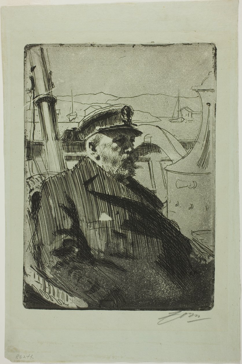 Rei Oscar II (Segunda placa) de Anders Leonard Zorn