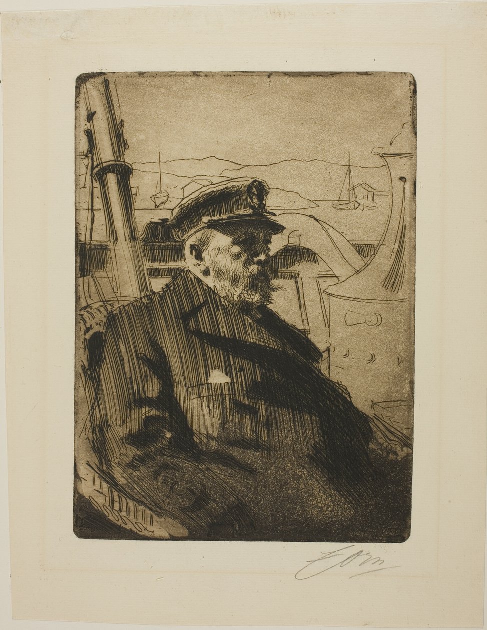 Rei Oscar II (Segunda placa) de Anders Leonard Zorn