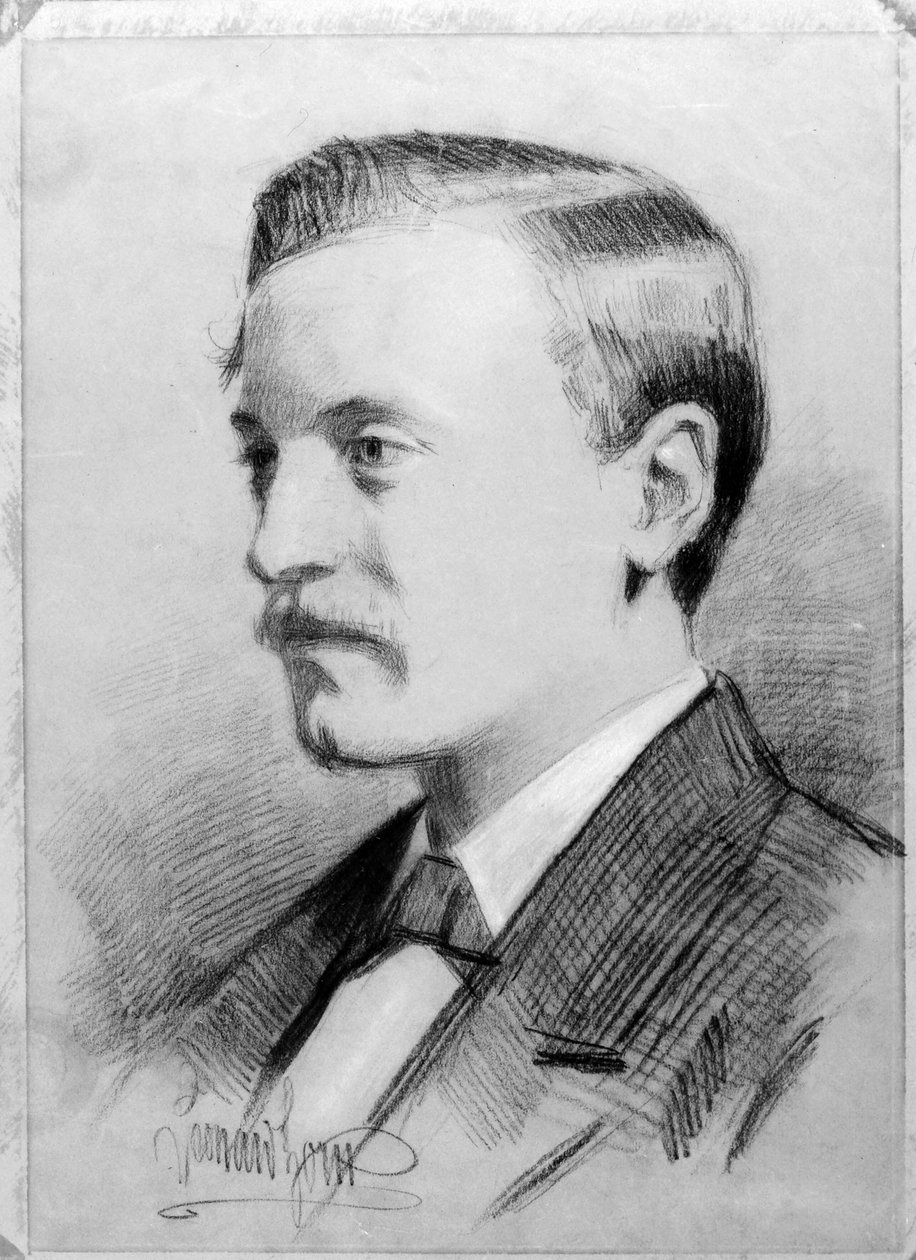 Retrato de homem de Anders Zorn