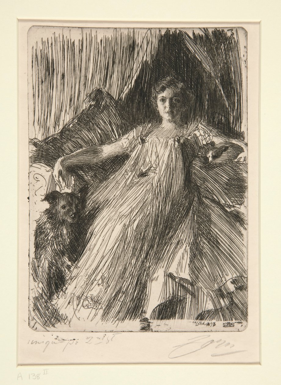 Maud Cassel (Sra. Ashley) de Anders Leonard Zorn