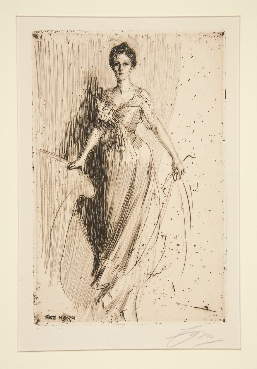 Miss Ludman de Anders Leonard Zorn
