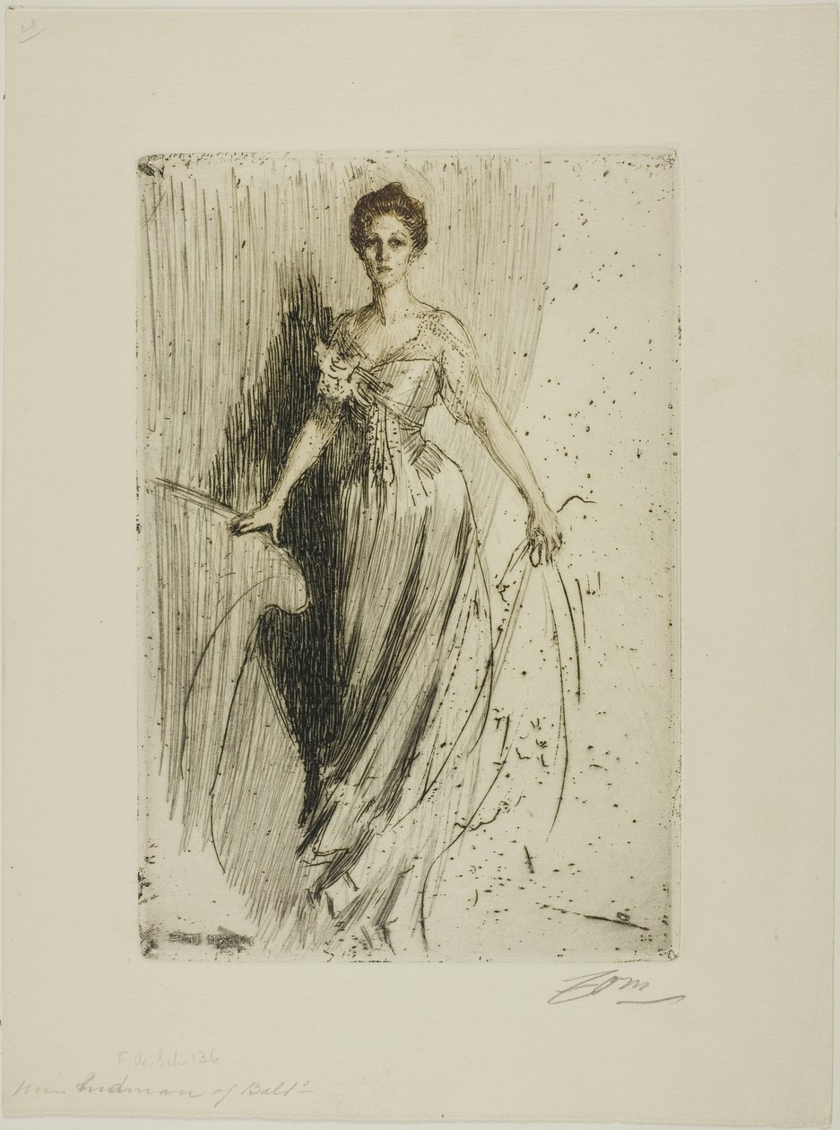 Senhorita Lurman de Anders Leonard Zorn