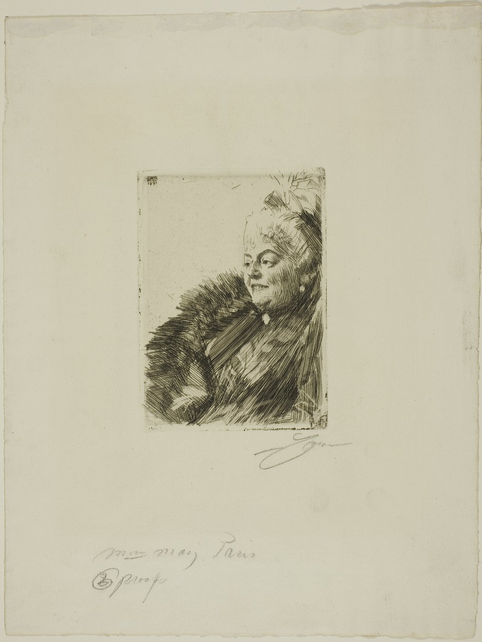 Sra. Georges Maio II de Anders Leonard Zorn