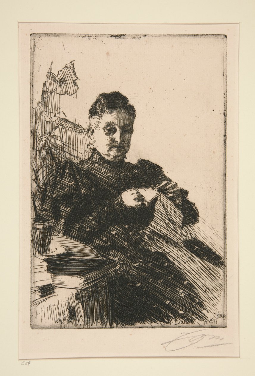 Mme Lamb II de Anders Leonard Zorn