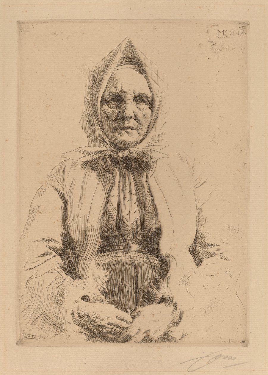 Mona de Anders Leonard Zorn