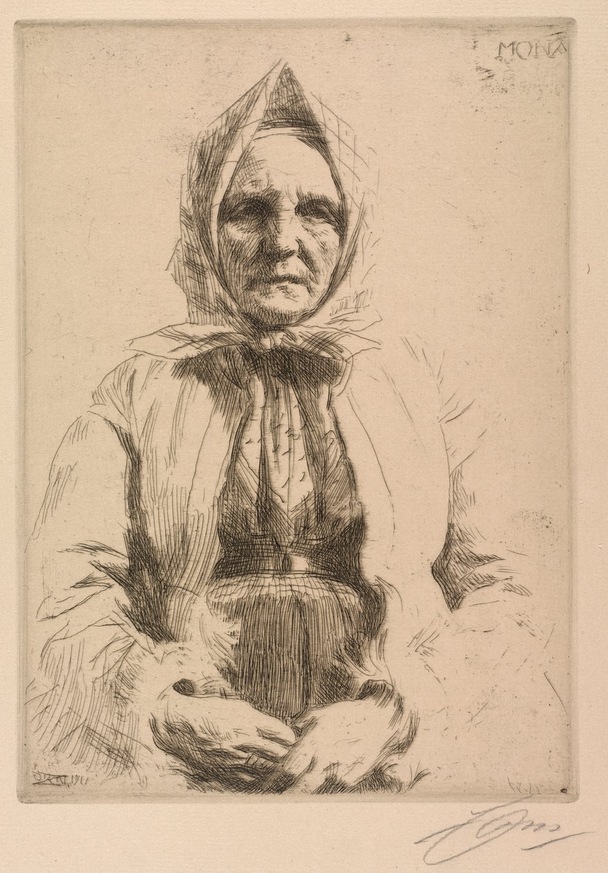 Mona de Anders Leonard Zorn