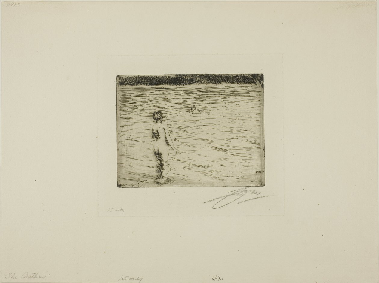 Banho de mãe de Anders Leonard Zorn