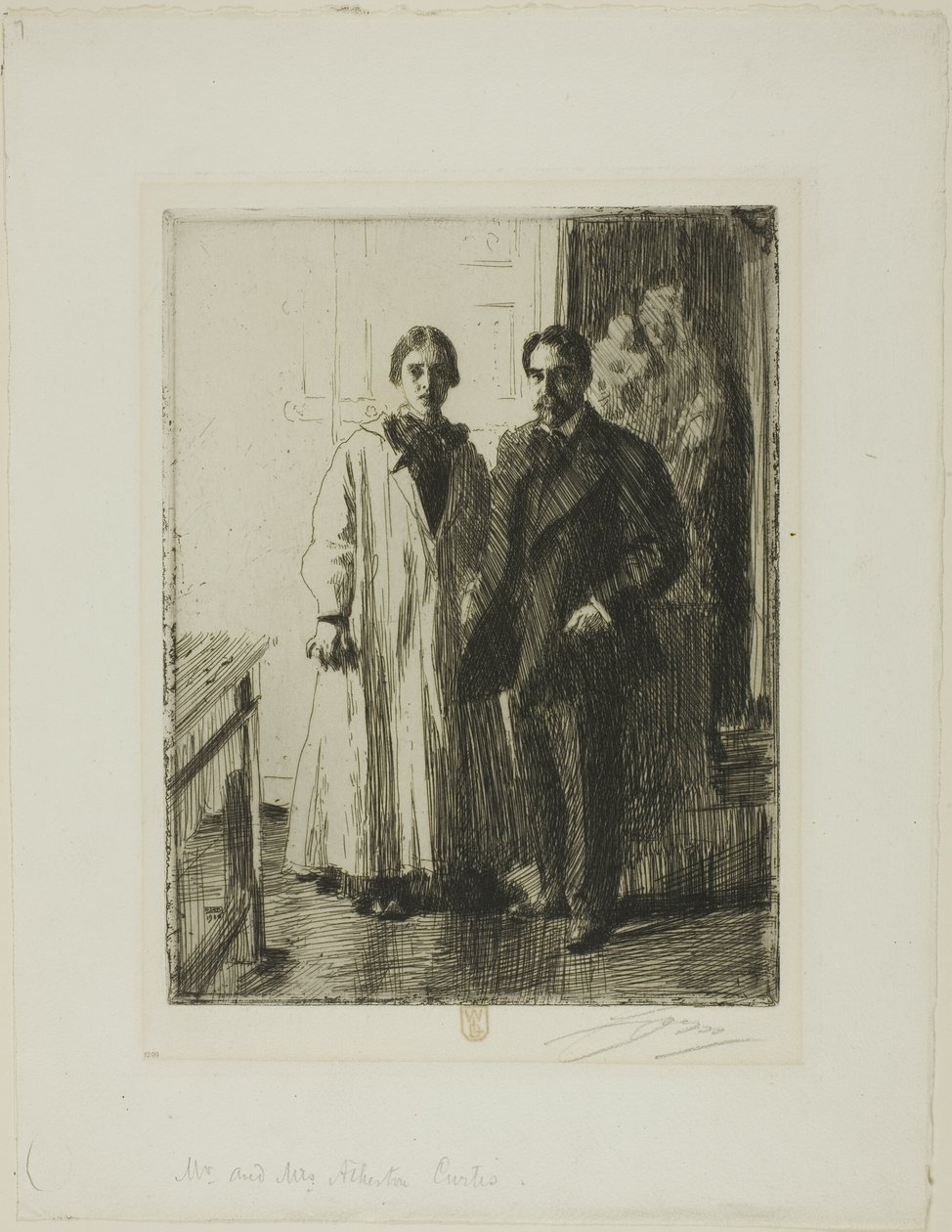 Sr. e Sra. Atherton Curtis de Anders Leonard Zorn