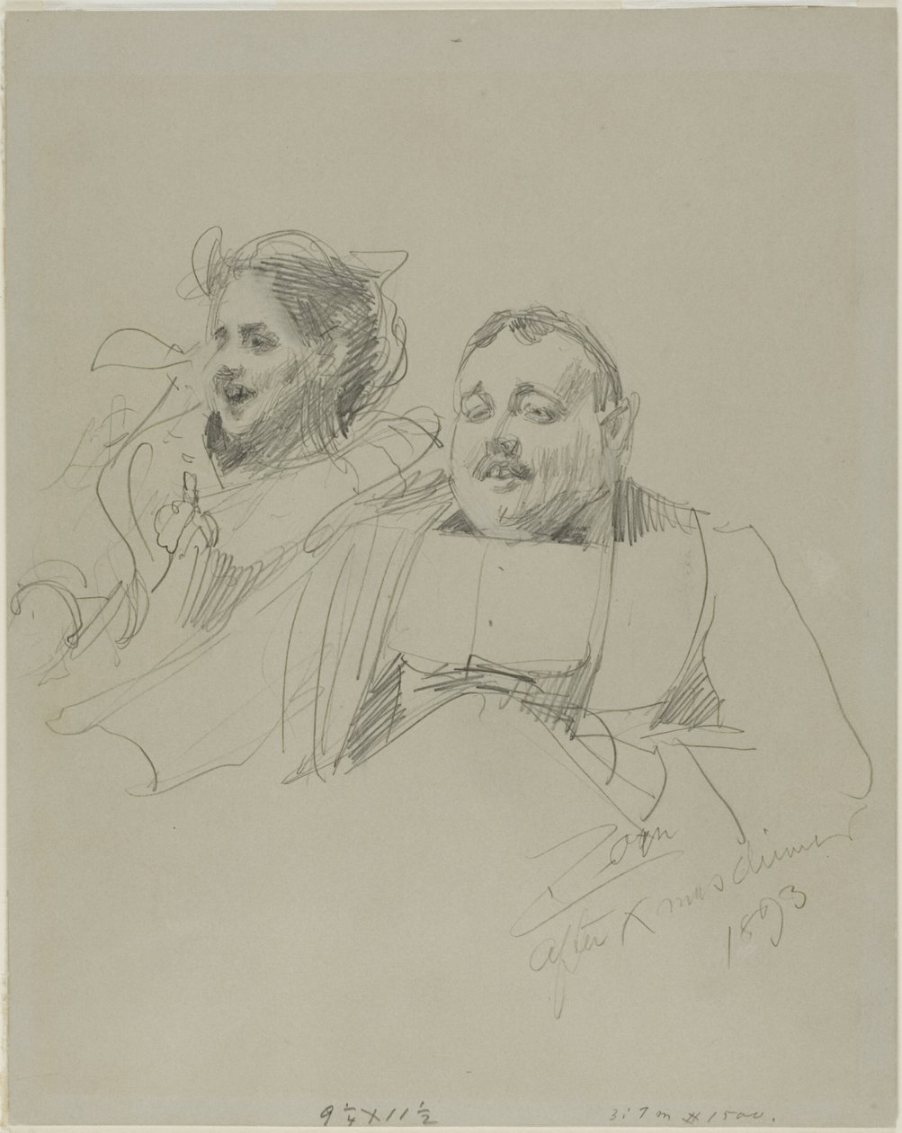 Sr. e Sra. Raymond Johnson de Anders Leonard Zorn