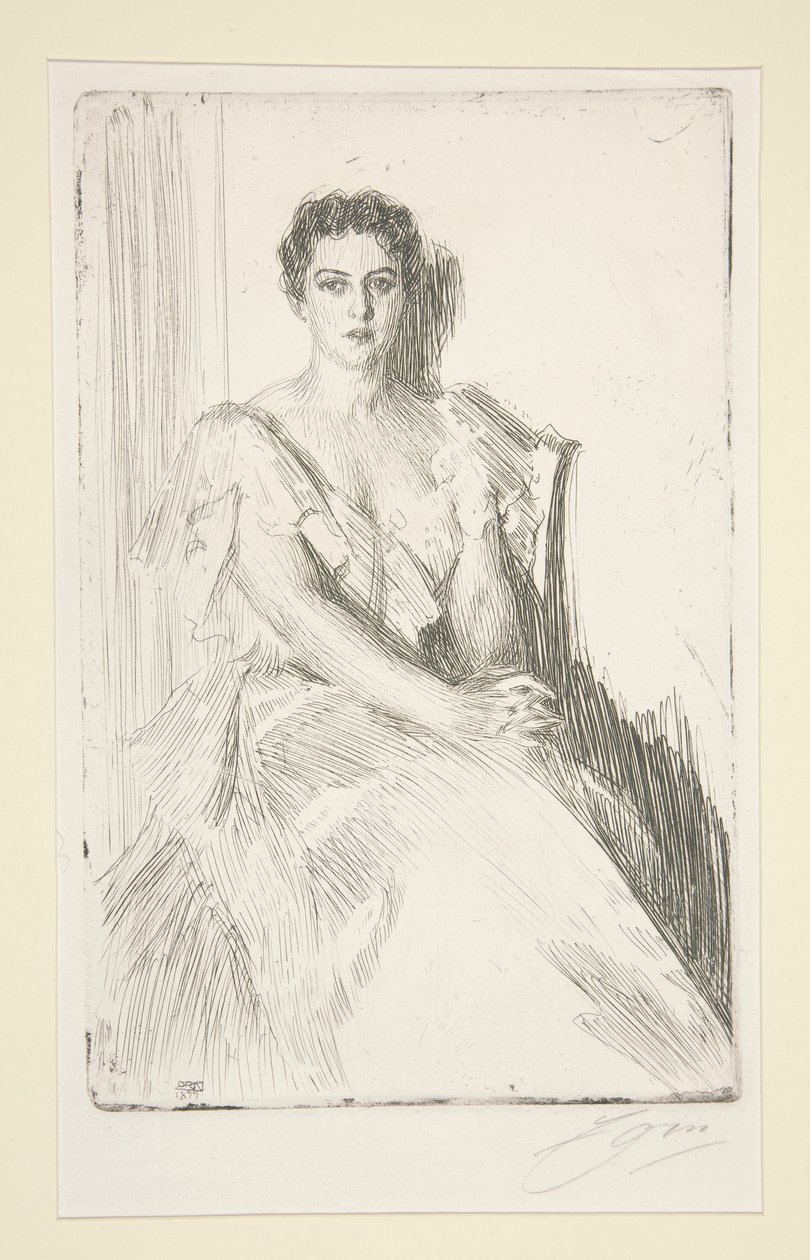 Sra. Cleveland de Anders Leonard Zorn