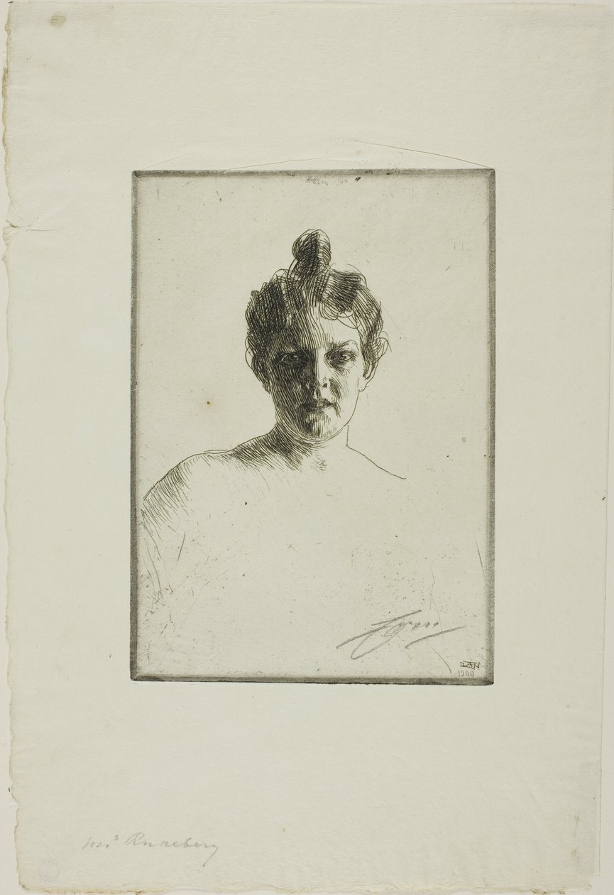 Sra. Runeberg de Anders Leonard Zorn