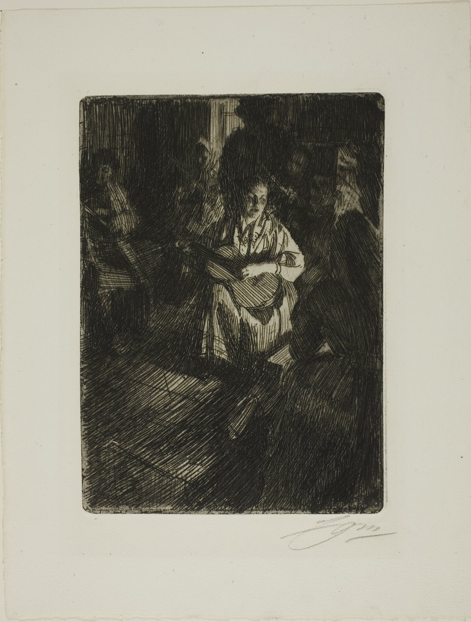 Música em família de Anders Leonard Zorn