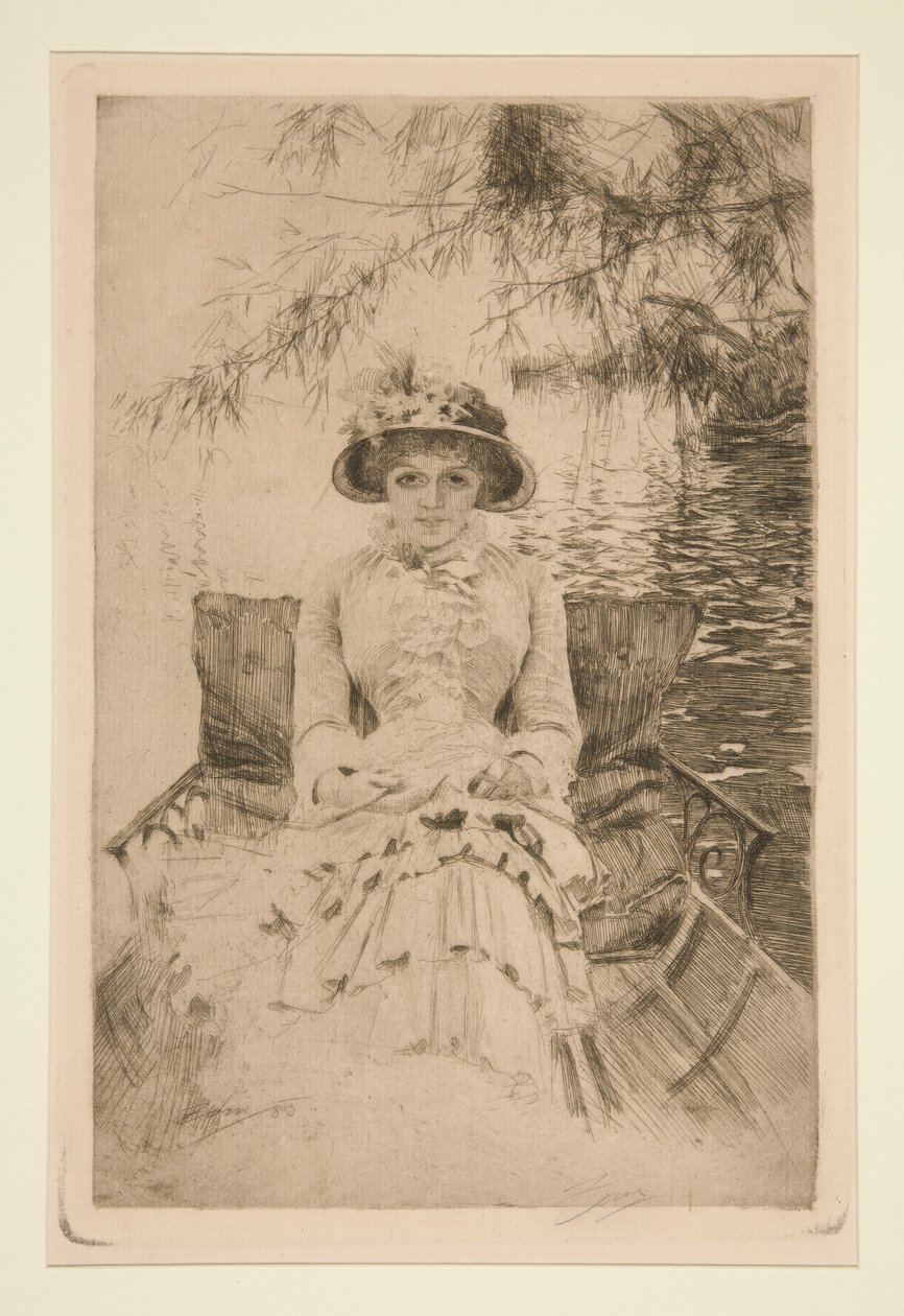 Sobre o Tamisa de Anders Leonard Zorn