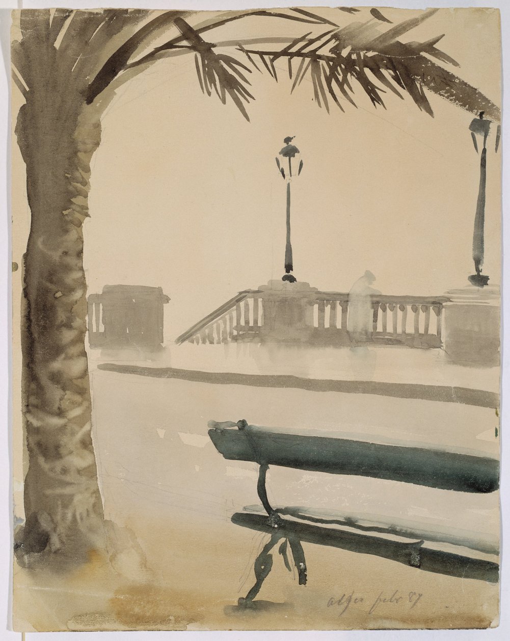 No terraço de Anders Zorn
