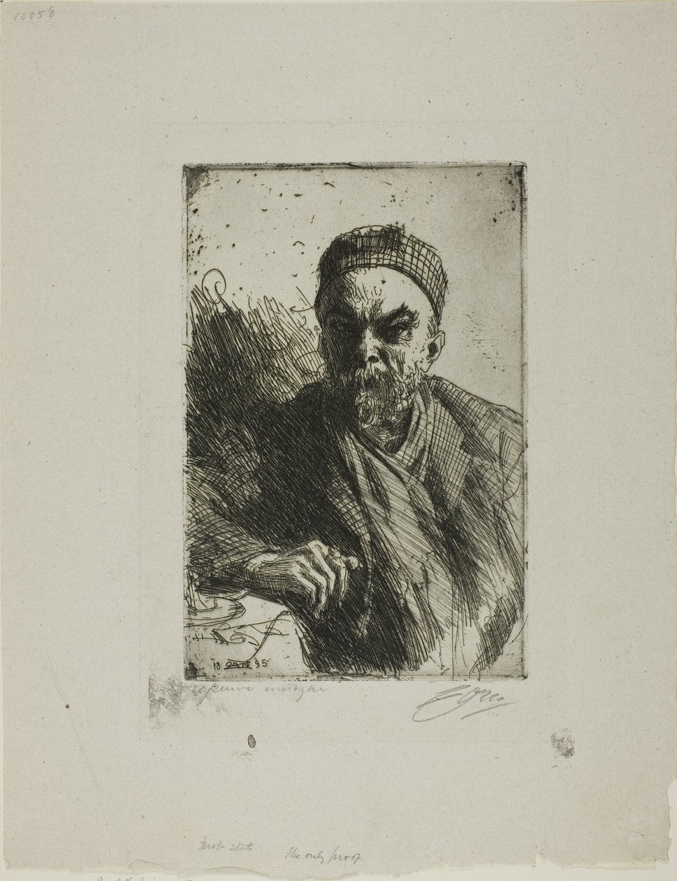 Paulo Verlaine II de Anders Leonard Zorn