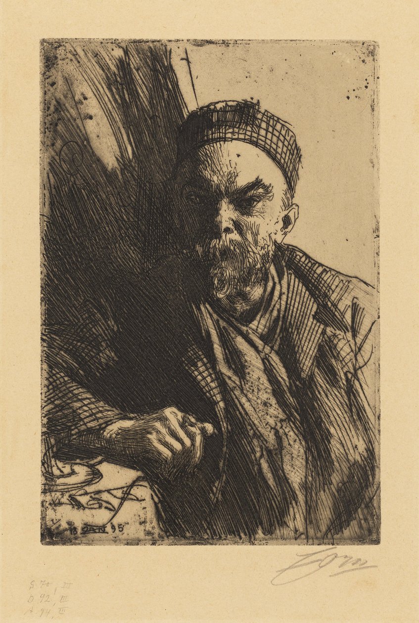 Paul Verlaine II de Anders Zorn