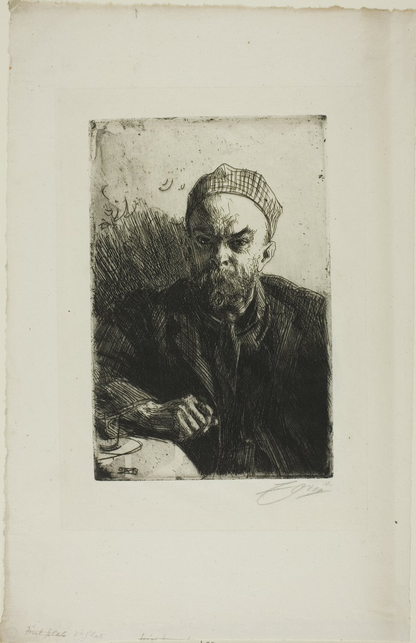 Paulo Verlaine I de Anders Leonard Zorn