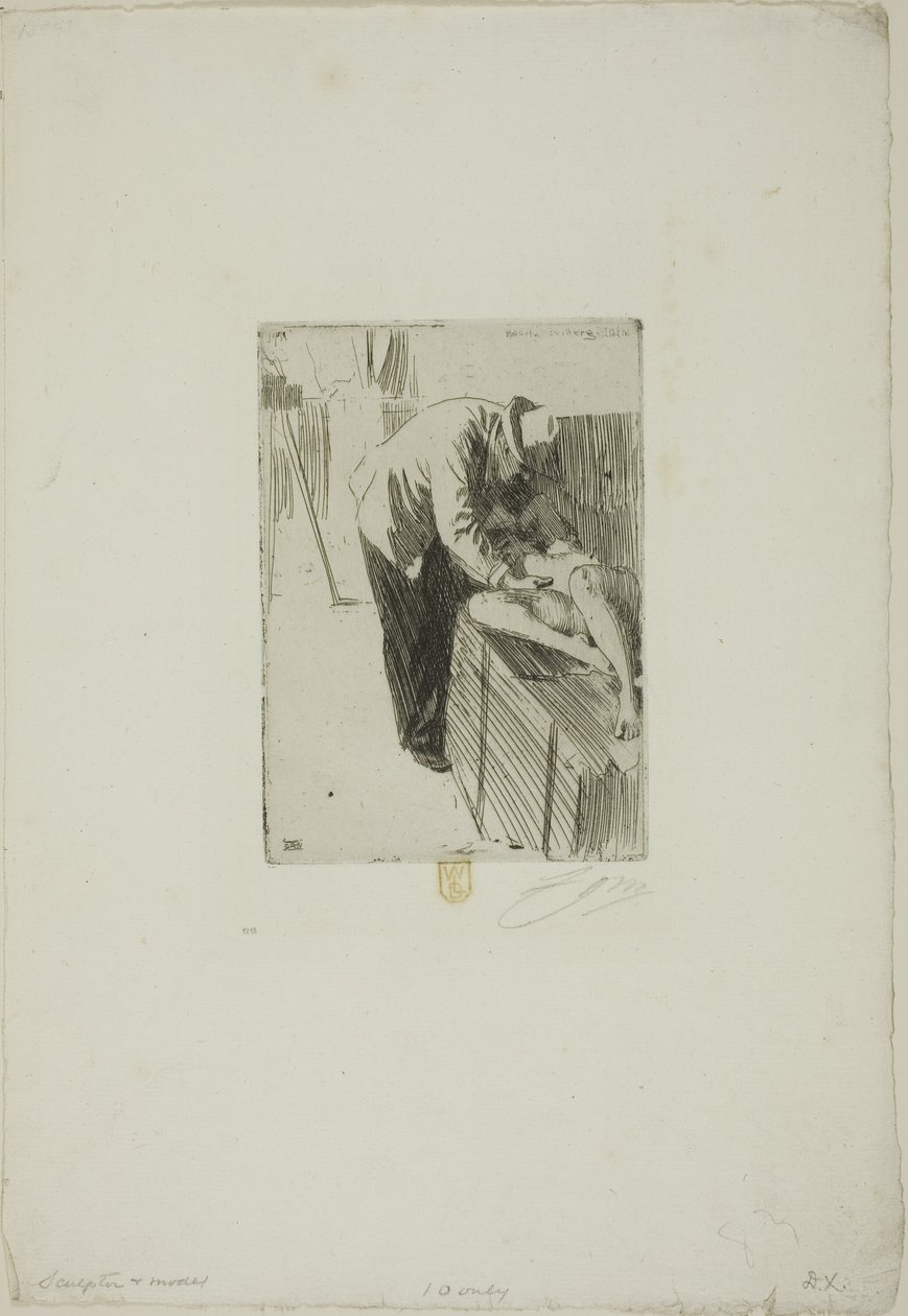 Por Hasselberg de Anders Leonard Zorn