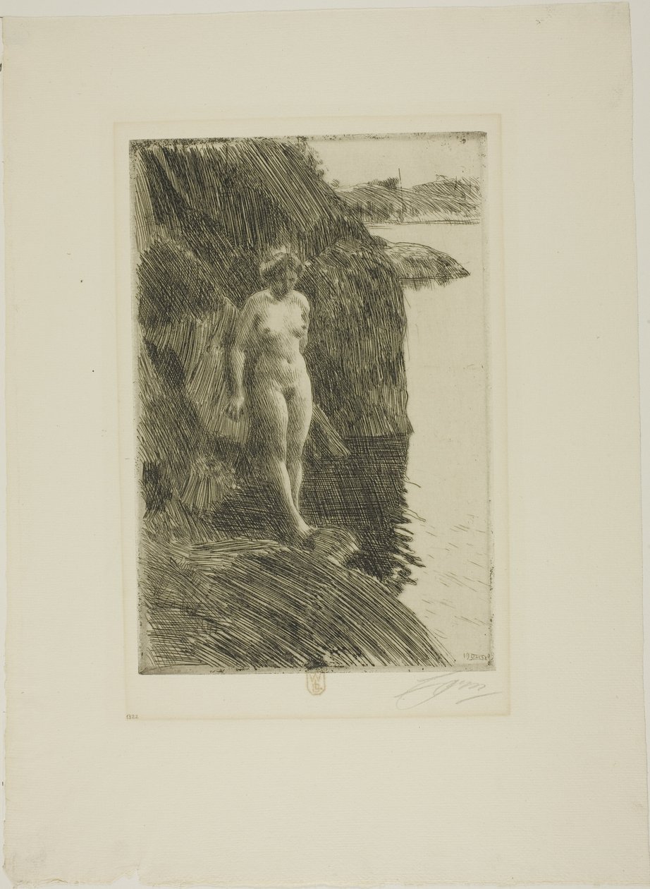 Precipício de Anders Leonard Zorn