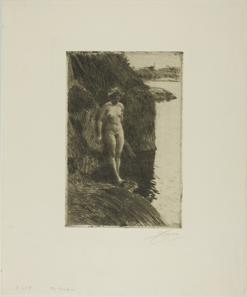 Precipício de Anders Leonard Zorn