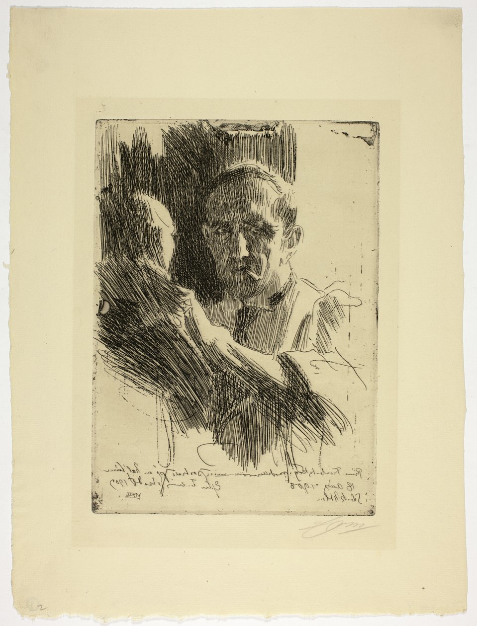 Príncipe Paul Troubetzkoy II (Busto) de Anders Leonard Zorn