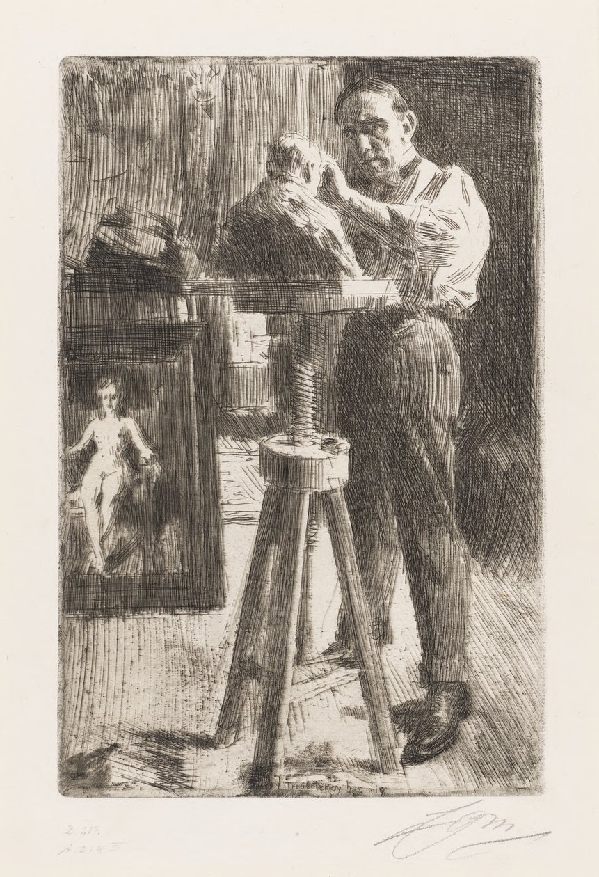 Príncipe Paul Troubetzkoy I de Anders Zorn