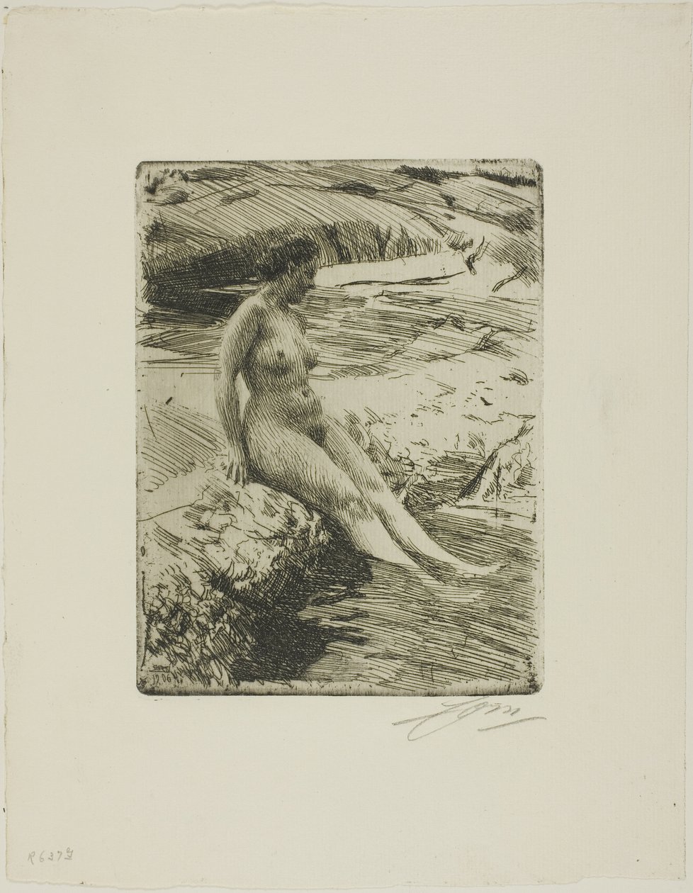 Sand Harbor de Anders Leonard Zorn