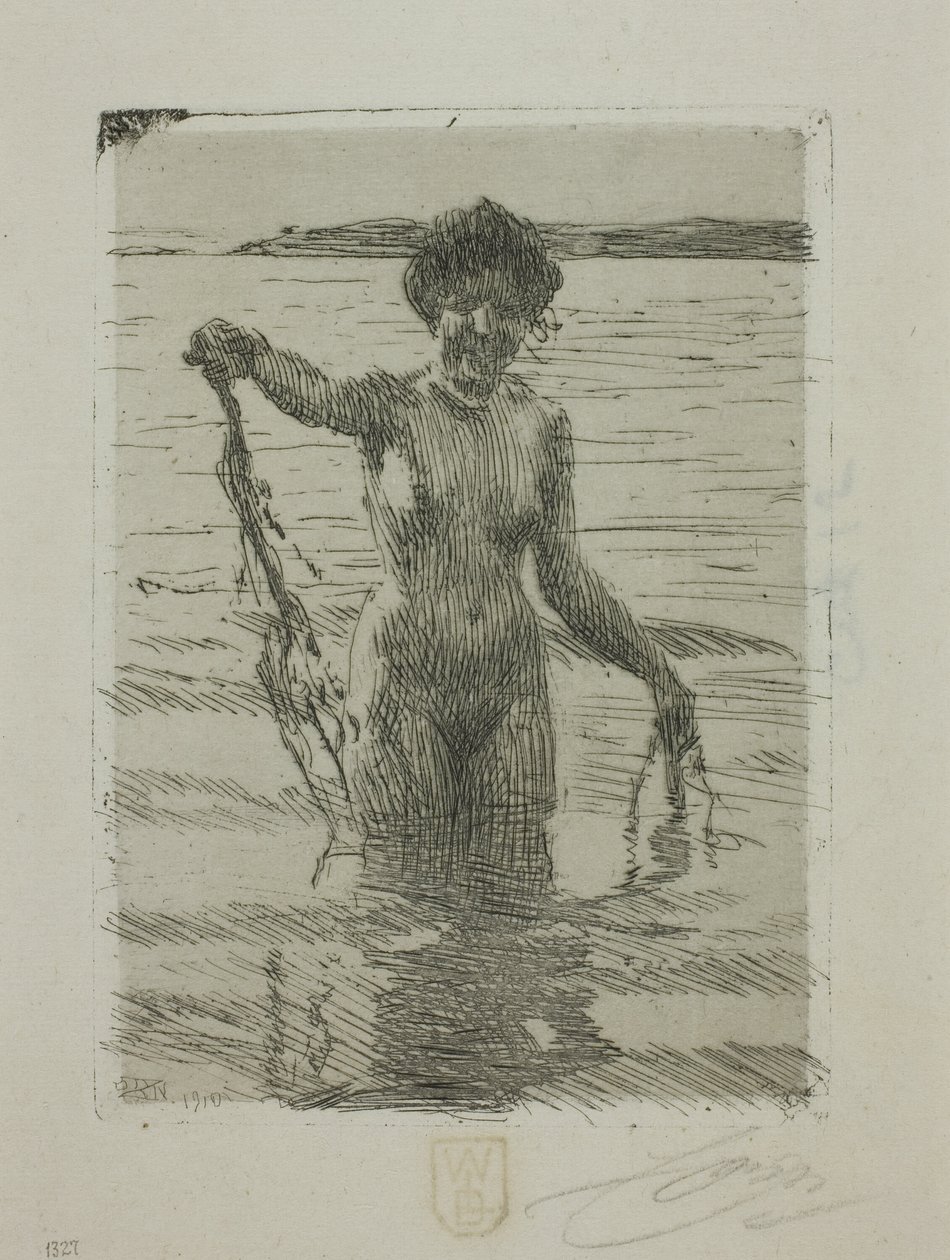 Algas marinhas de Anders Leonard Zorn
