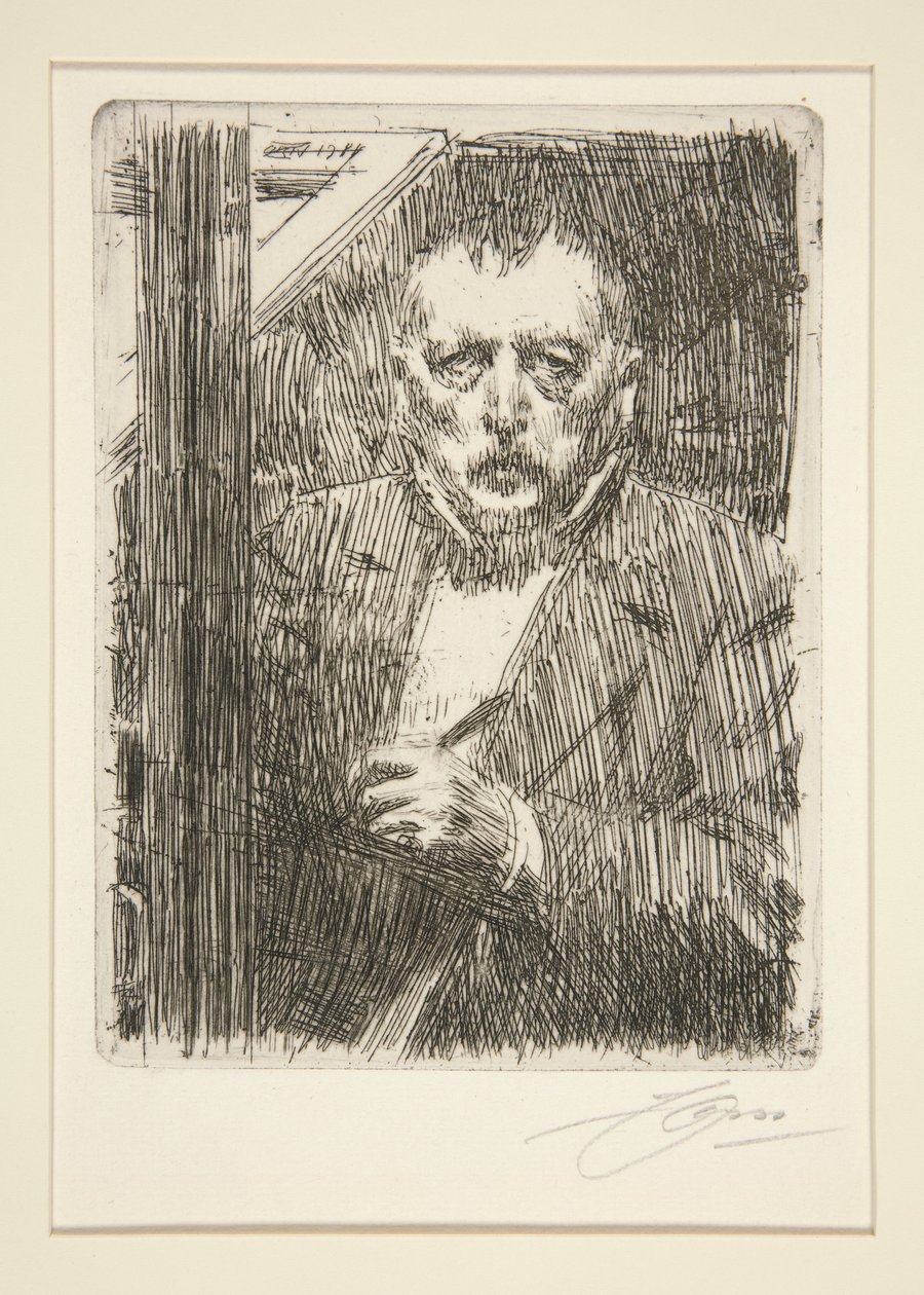 Autorretrato de Anders Zorn