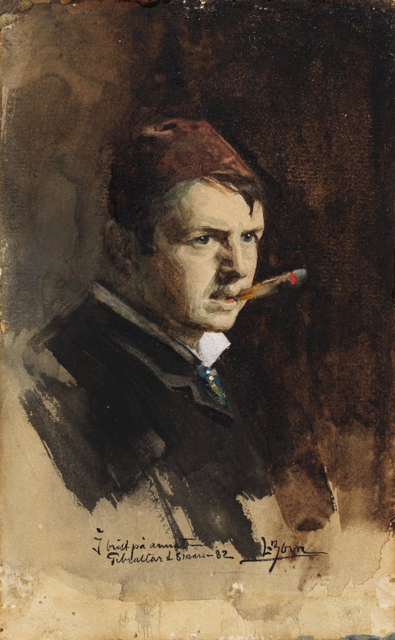 Autorretrato de Anders Zorn