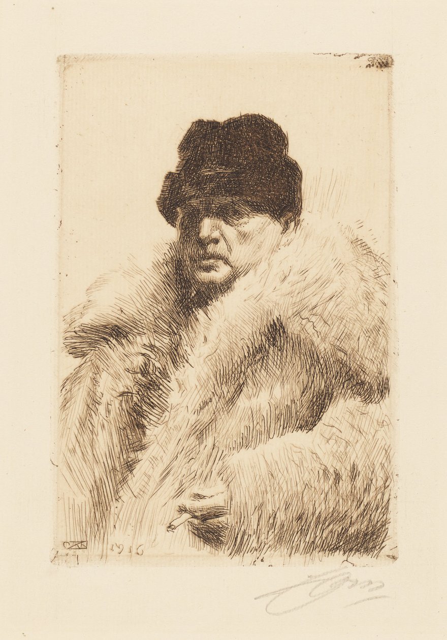 Autorretrato de Anders Zorn