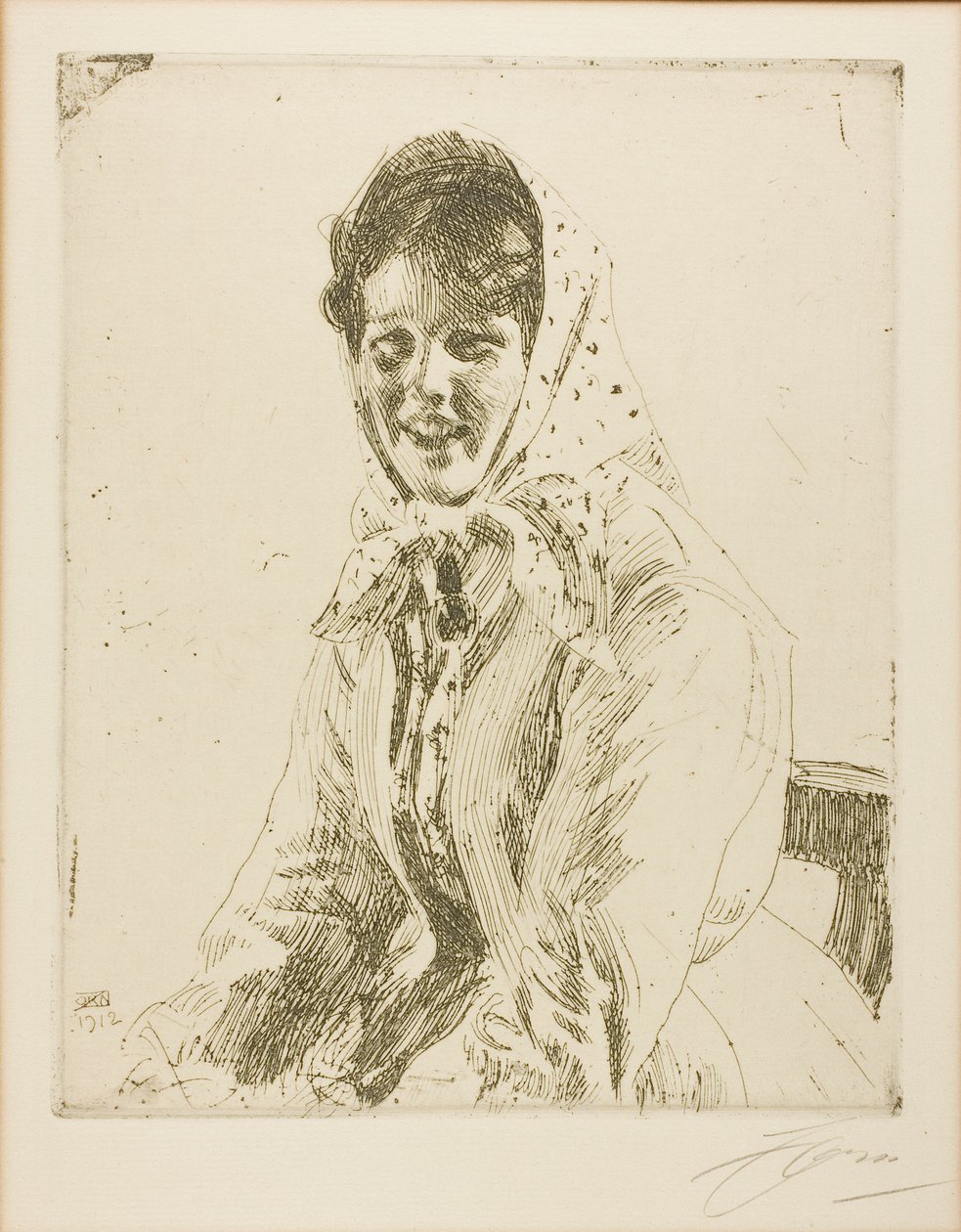 Uma Garota Skeri de Anders Leonard Zorn