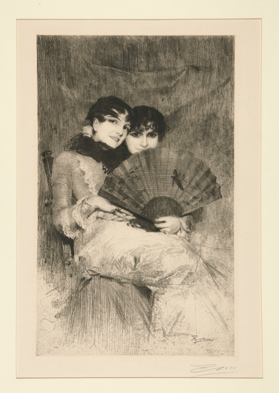 Irmãs espanholas de Anders Leonard Zorn