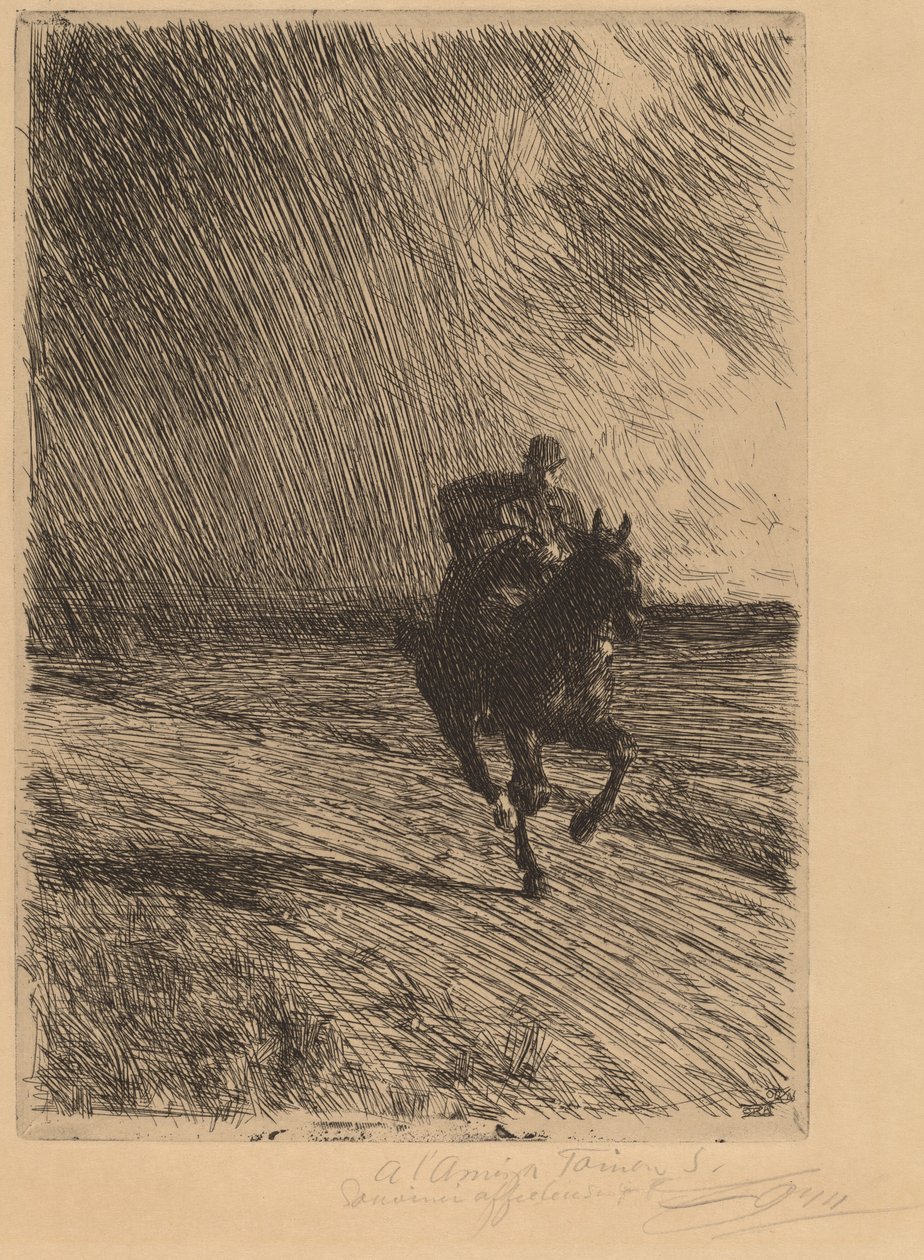 Tempestade de Anders Leonard Zorn