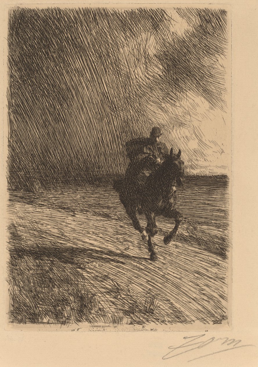 Tempestade de Anders Leonard Zorn
