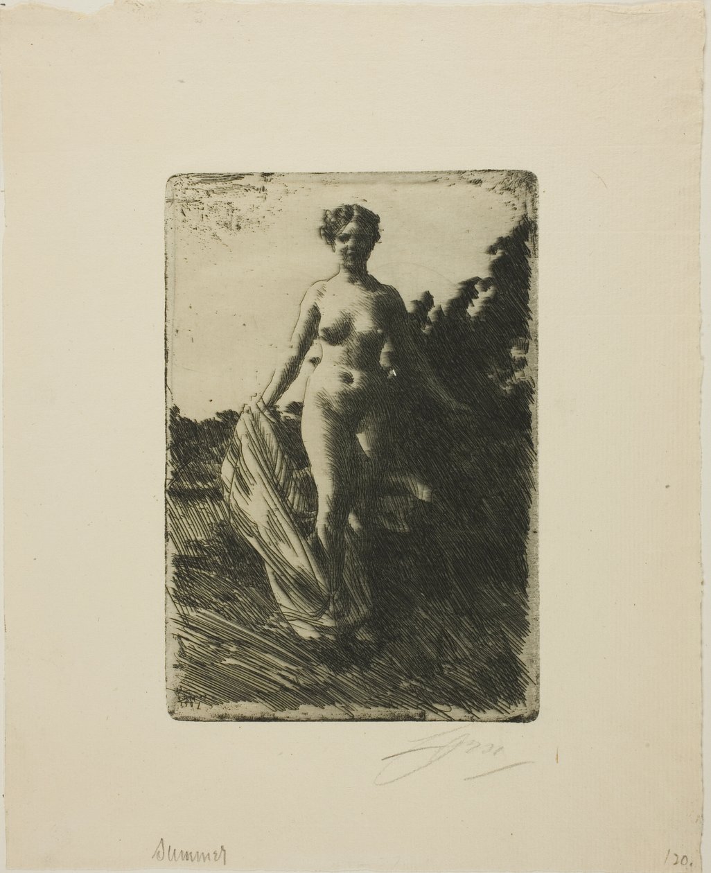 Verão de Anders Leonard Zorn