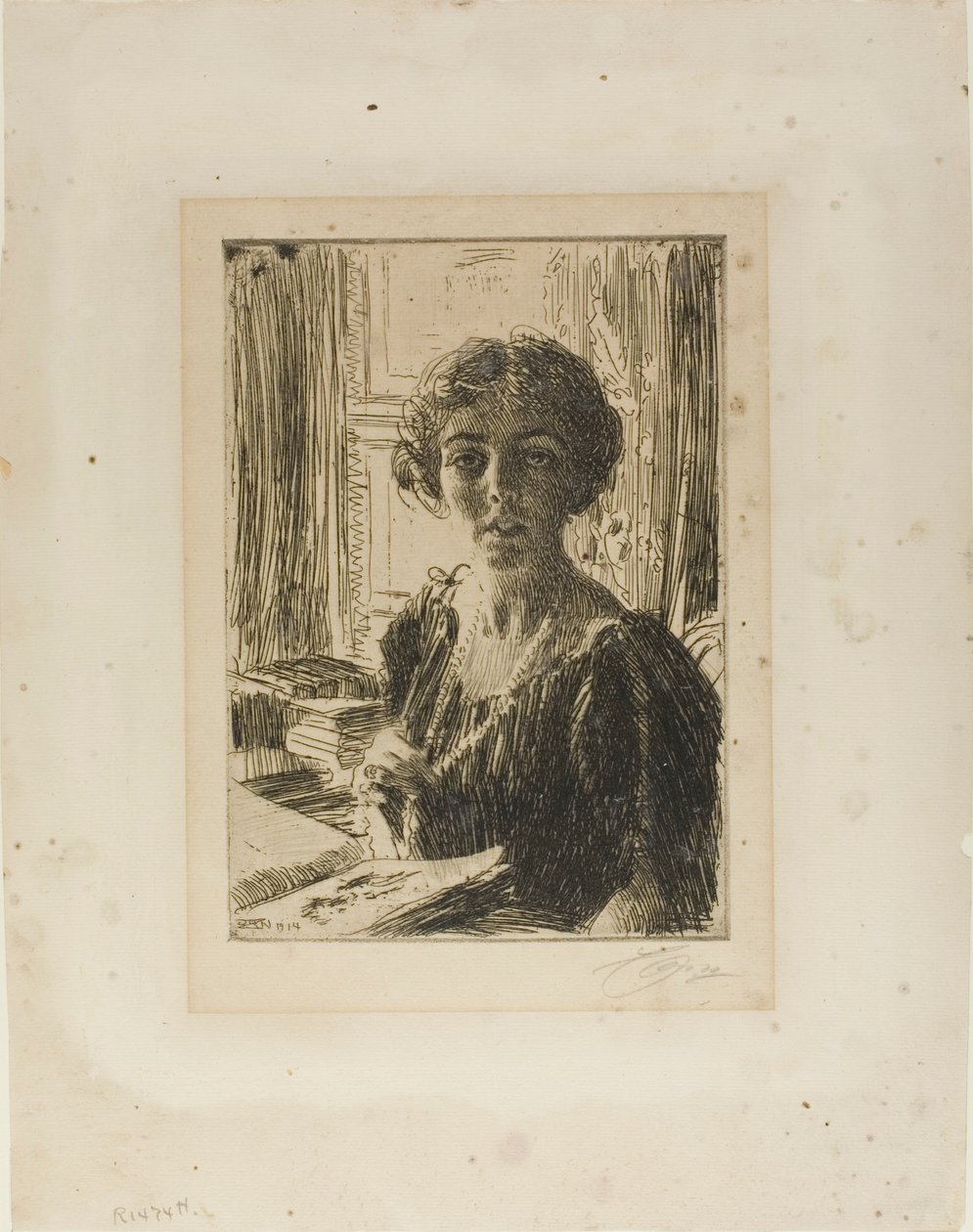 A Princesa Margarida da Suécia de Anders Leonard Zorn
