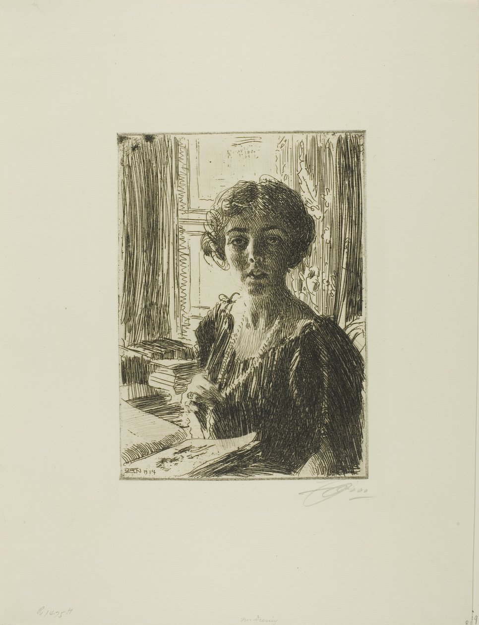 A Princesa Margarida da Suécia de Anders Leonard Zorn