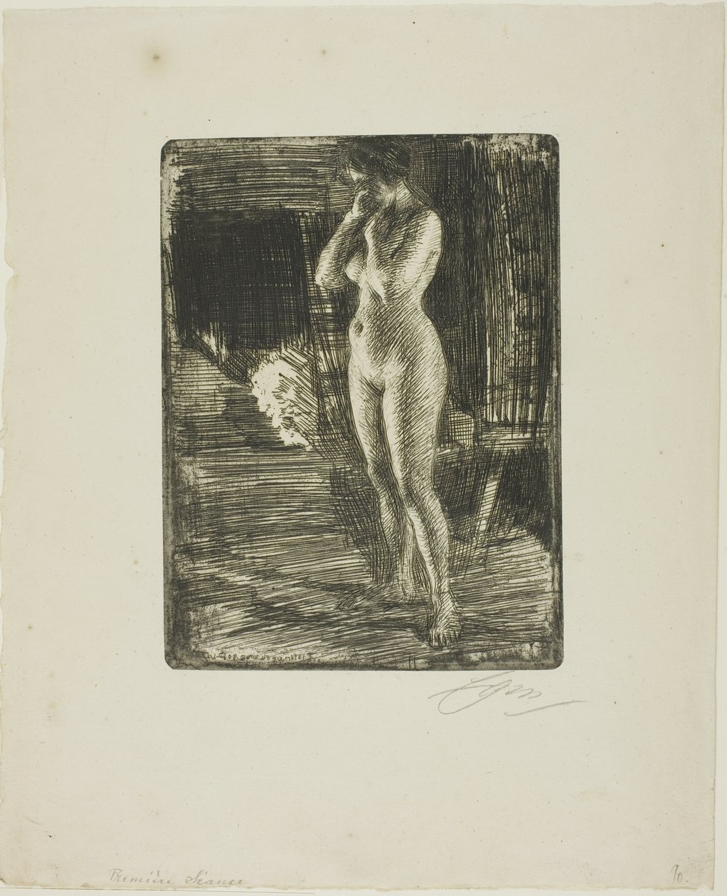 A primeira pose de Anders Leonard Zorn