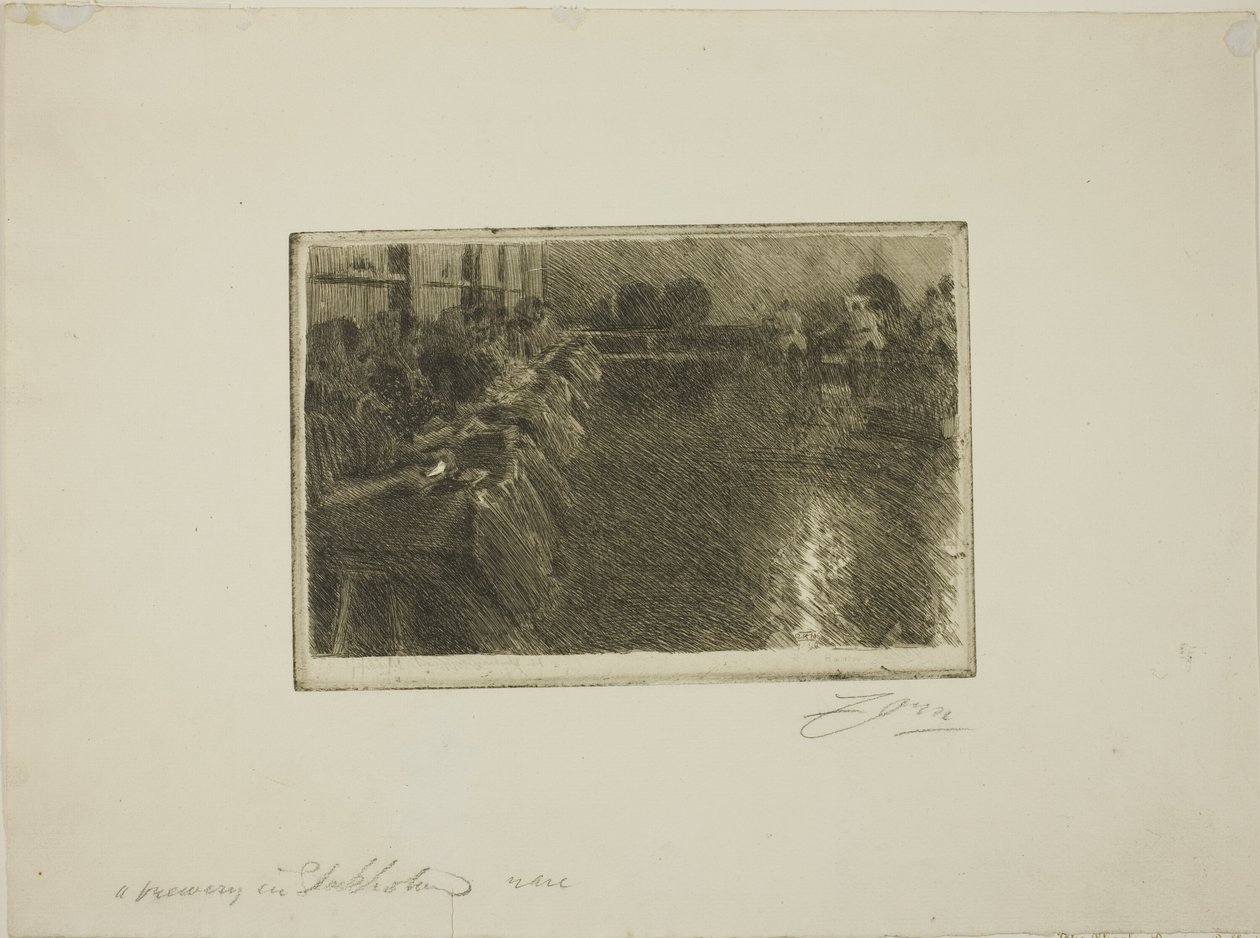 A Grande Cervejaria de Anders Leonard Zorn