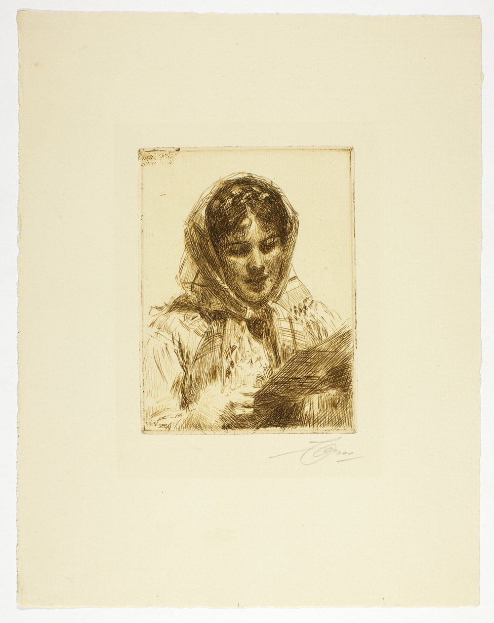 A carta de Anders Leonard Zorn