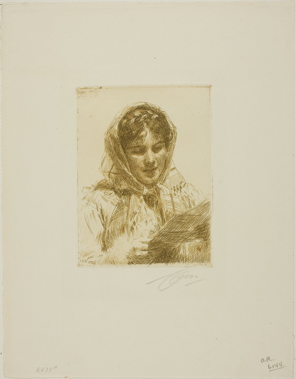 A carta de Anders Leonard Zorn