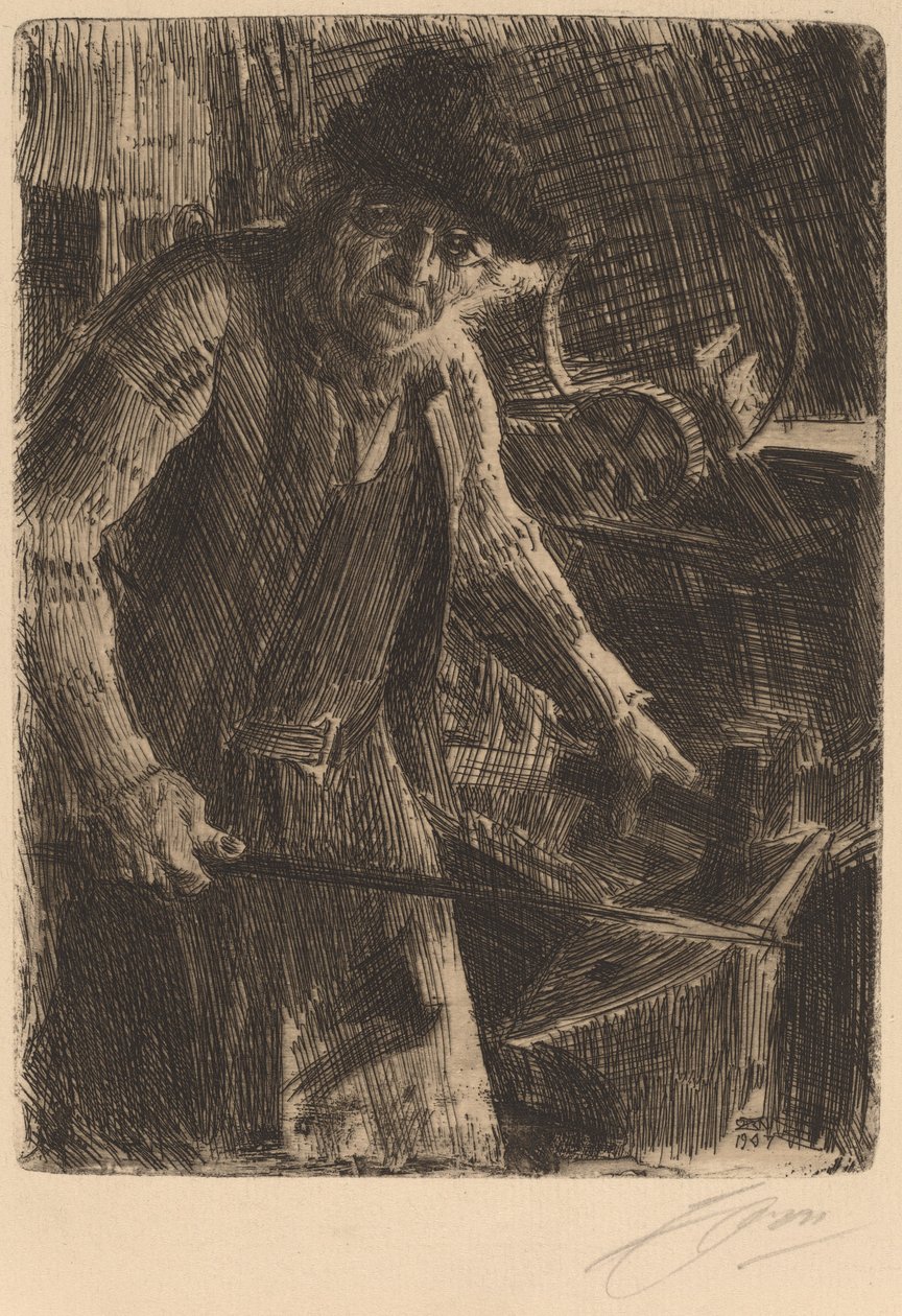 O Mestre-Ferreiro de Anders Leonard Zorn
