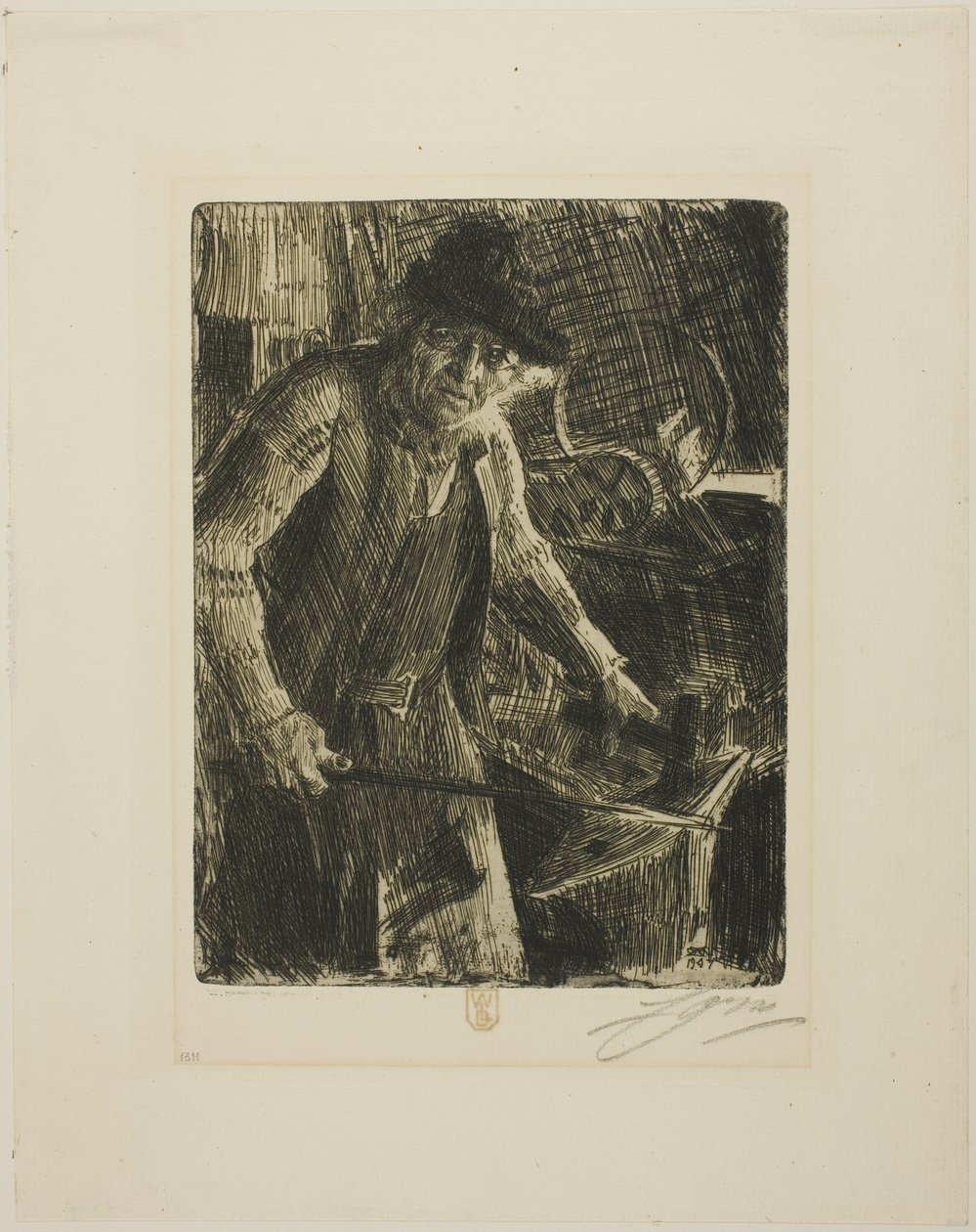 O Mestre-Ferreiro de Anders Leonard Zorn