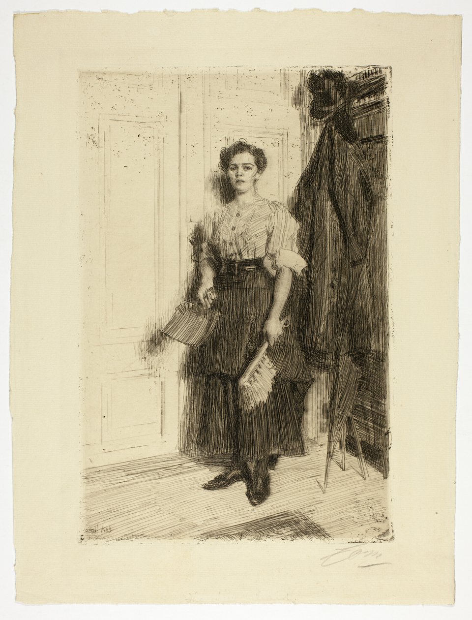 A nova empregada de Anders Leonard Zorn